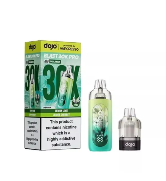 Vaporesso DOJO Blast 30K Pro Lemon Edition Prefilled Pod Kit – 20mg