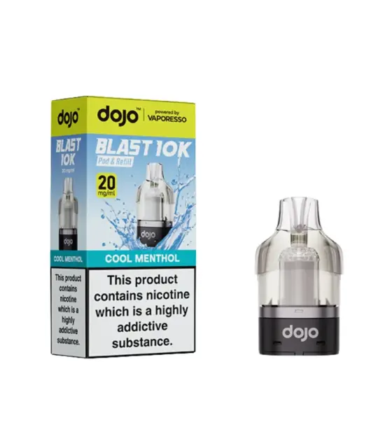 Vaporesso DOJO Blast 10K Cool Menthol Prefilled Pods – 20mg