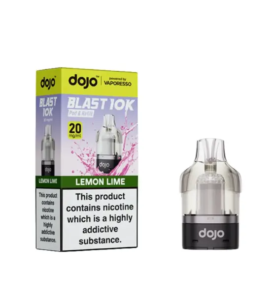 Vaporesso DOJO Blast 10K Lemon Lime Prefilled Pods – 20mg
