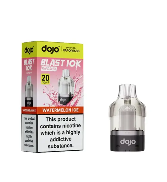 Vaporesso DOJO Blast 10K Watermelon Ice Prefilled Pods – 20mg