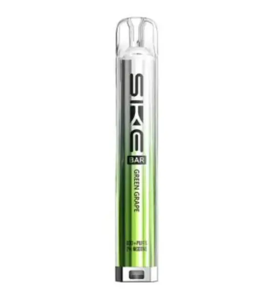 SKE Bar 600 Green Grape Prefilled Pod Kit – 20mg