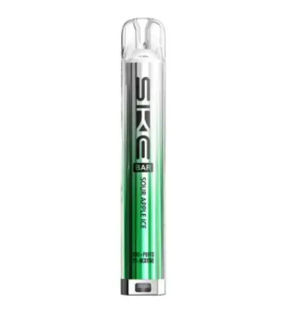 SKE Bar 600 Sour Apple Ice Prefilled Pod Kit – 20mg