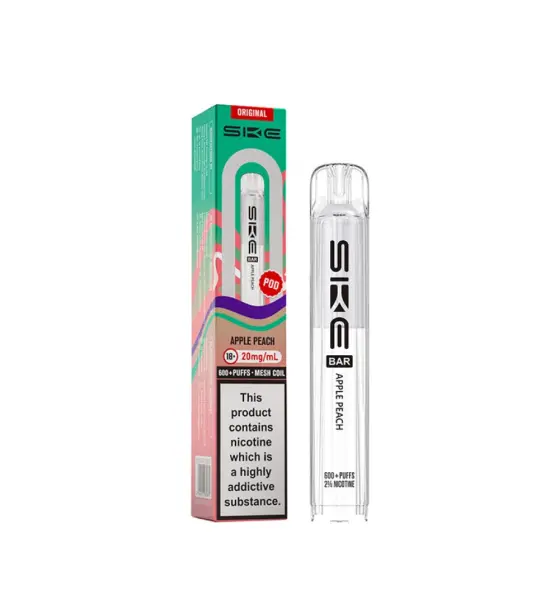 SKE Bar 600 Apple Peach Prefilled Pod – 20mg