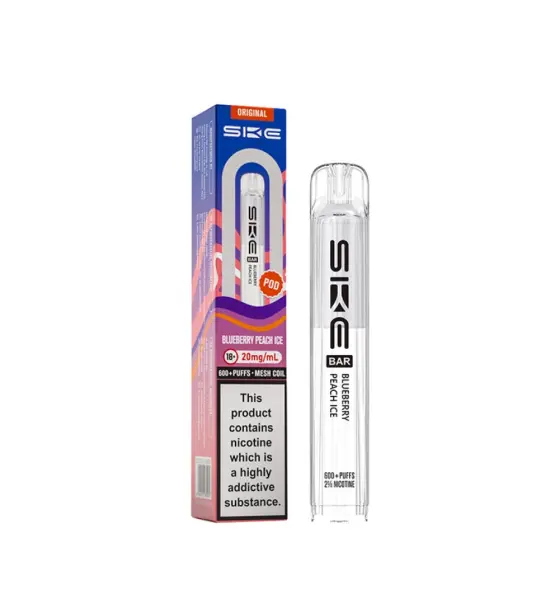 SKE Bar 600 Blueberry Peach Ice Prefilled Pod – 20mg
