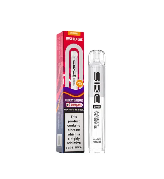 SKE Bar 600 Blueberry Raspberries Prefilled Pod – 20mg