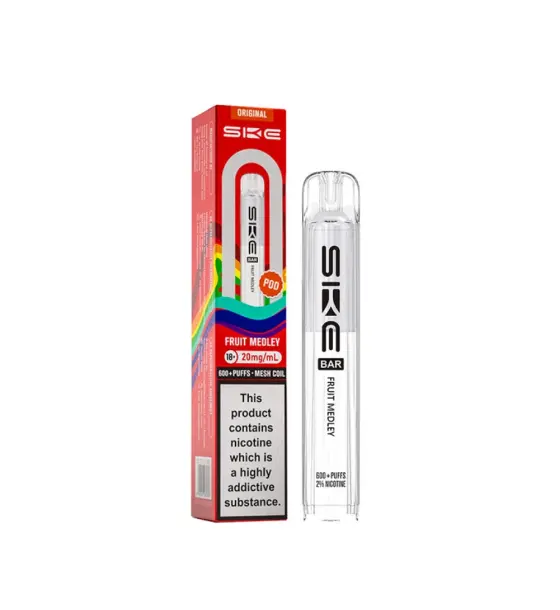 SKE Bar 600 Fruit Medley Prefilled Pod – 20mg