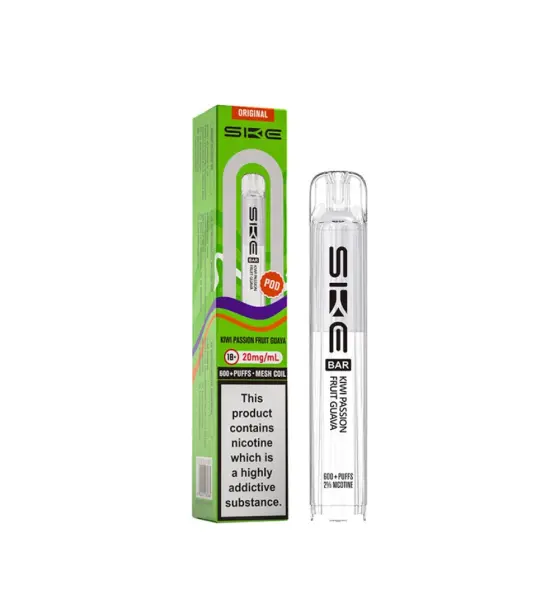 SKE Bar 600 Kiwi Passion Fruit Guava Prefilled Pod – 20mg