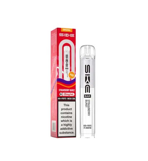 SKE Bar 600 Strawberry Burst Prefilled Pod – 20mg