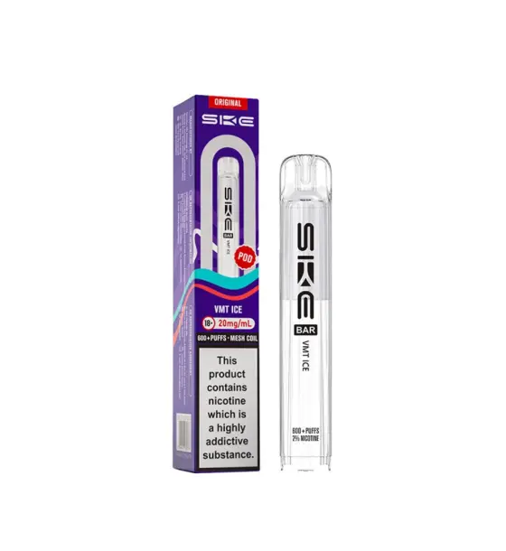 SKE Bar 600 VMT Ice Prefilled Pod – 20mg