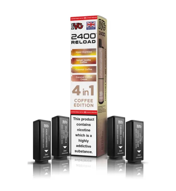 IVG 2400 4 in 1 Coffee Edition Kit – 20mg