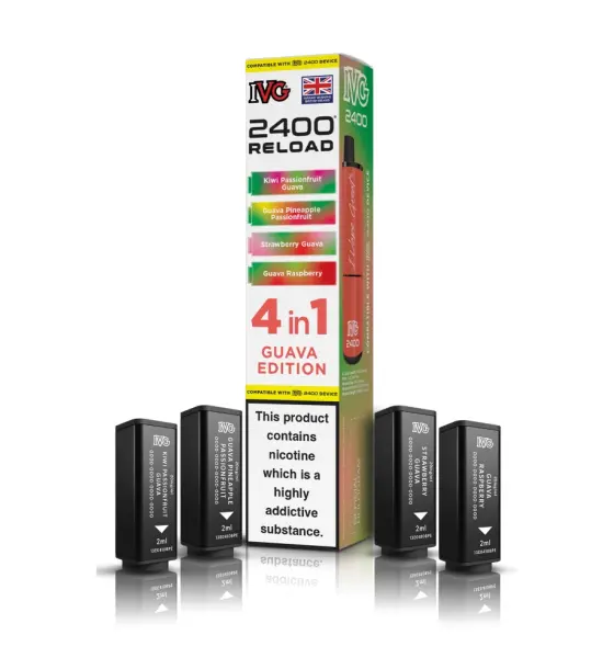 IVG 2400 4 in 1 Guava Edition Kit – 20mg
