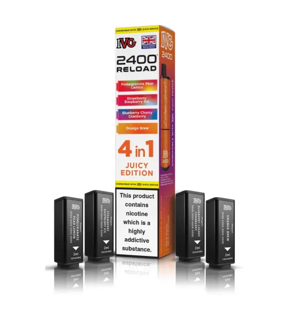 IVG 2400 4 in 1 Juicy Edition Kit – 20mg