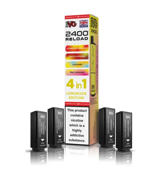 IVG 2400 4 in 1 Lemonade Edition Kit – 20mg