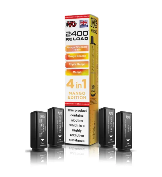 IVG 2400 4 in 1 Mango Edition Kit – 20mg