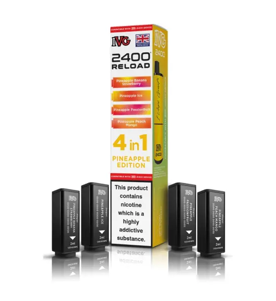 IVG 2400 4 in 1 Pineapple Edition Kit – 20mg