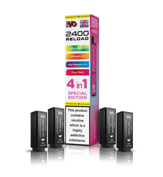 IVG 2400 4 in 1 Special Edition Kit – 20mg