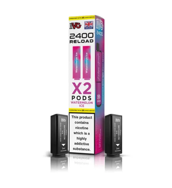 IVG 2400 4 in 1 Watermelon Ice Kit – 20mg