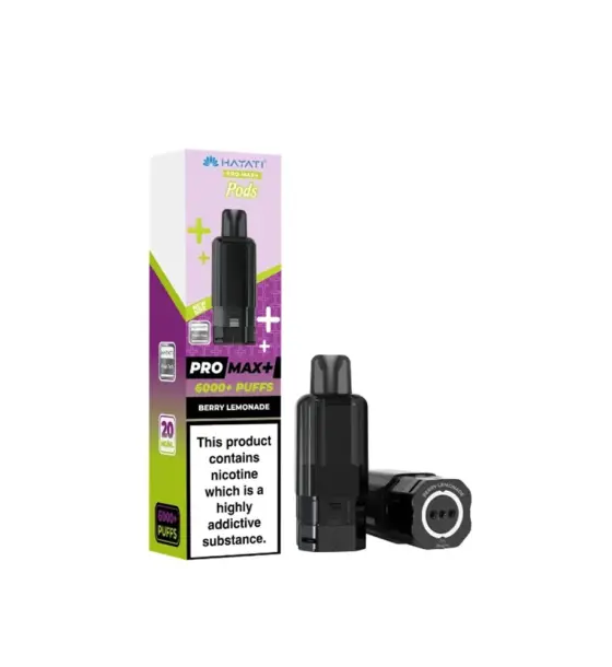 Hayati Pro Max+ 6000 Berry Lemonade Kit – 20mg
