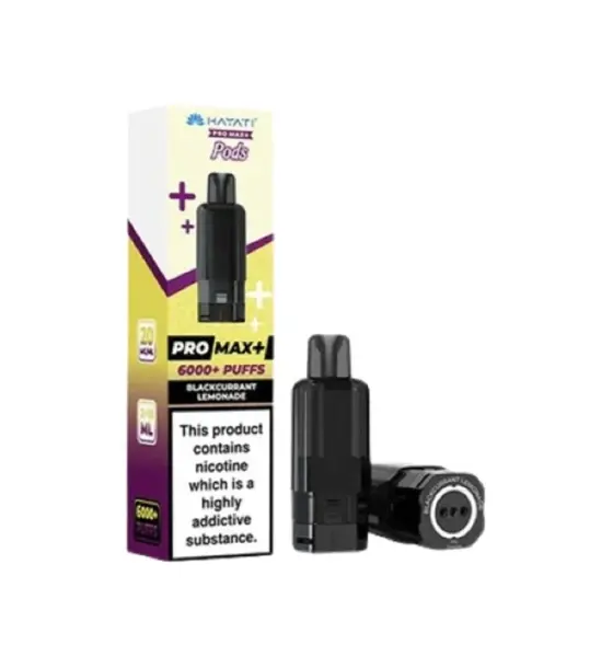 Hayati Pro Max+ 6000 Blackcurrant Lemonade Kit – 20mg