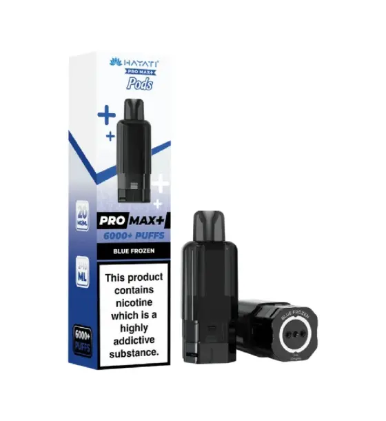 Hayati Pro Max+ 6000 Blue Frozen Replacement Pod – 20mg