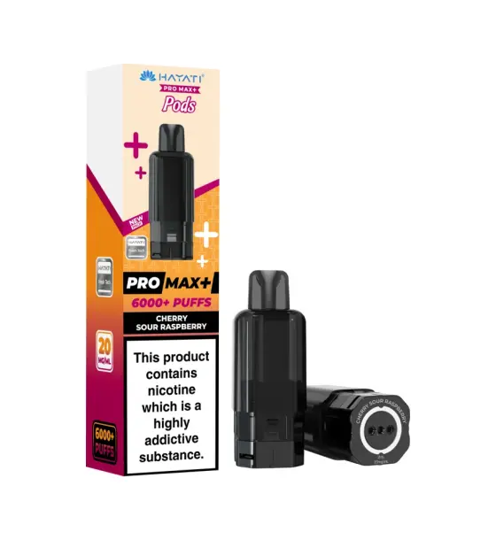 Hayati Pro Max+ 6000 Cherry Sour Raspberry Kit – 20mg