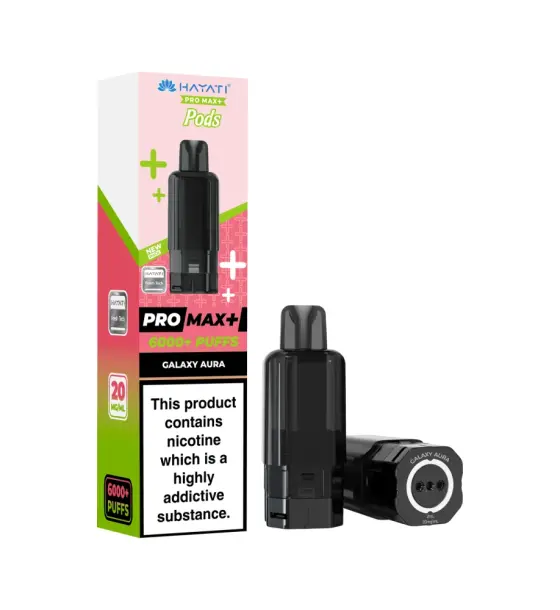 Hayati Pro Max+ 6000 Galaxy Aura Replacement Pod – 20mg