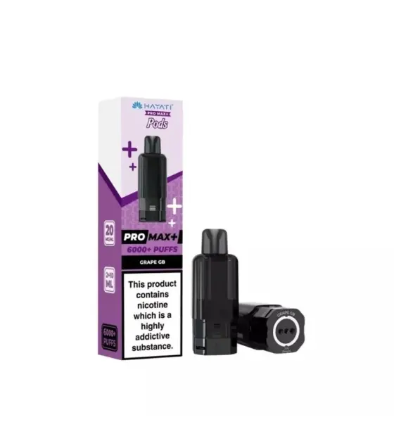Hayati Pro Max+ 6000 Grape GB Kit – 20mg