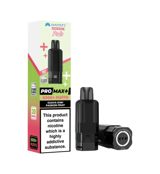 Hayati Pro Max+ 6000 Guava Kiwi Passion Fruit Kit – 20mg