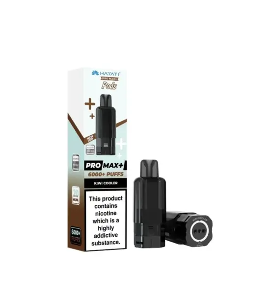 Hayati Pro Max+ 6000 Kiwi Cooler Kit – 20mg