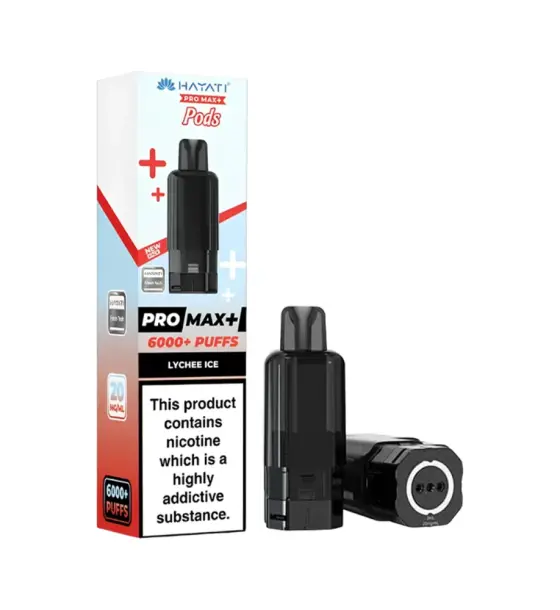Hayati Pro Max+ 6000 Lychee Ice Replacement Pod – 20mg