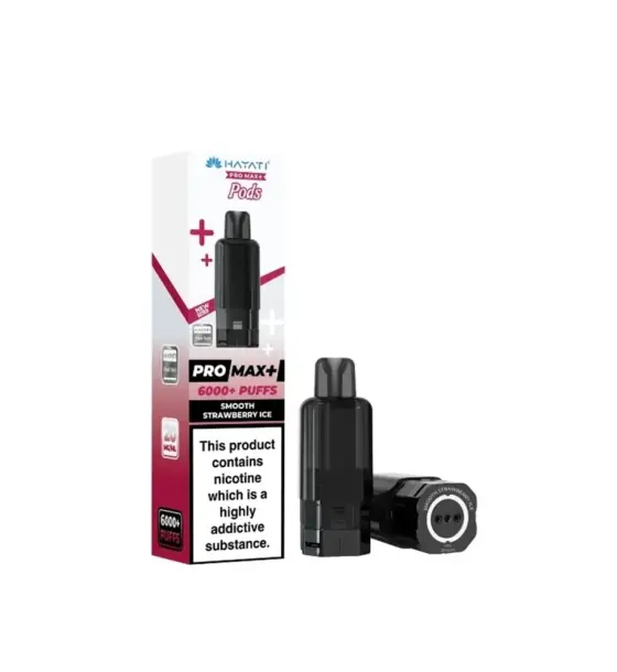 Hayati Pro Max+ 6000 Smooth Strawberry Ice Kit – 20mg