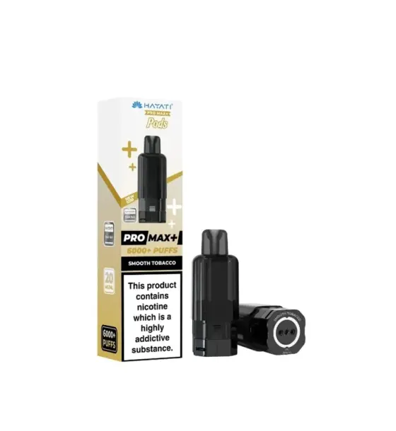 Hayati Pro Max+ 6000 Smooth Tobacco Replacement Pod – 20mg