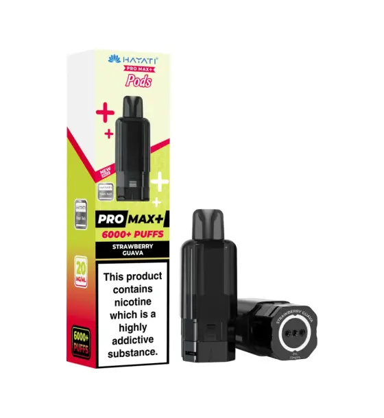 Hayati Pro Max+ 6000 Strawberry Guava Kit – 20mg