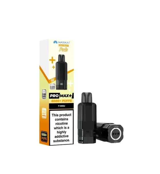Hayati Pro Max+ 6000 T Misu Replacement Pod – 20mg