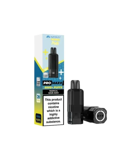 Hayati Pro Max+ 6000 Tropical Sour Juice Kit – 20mg