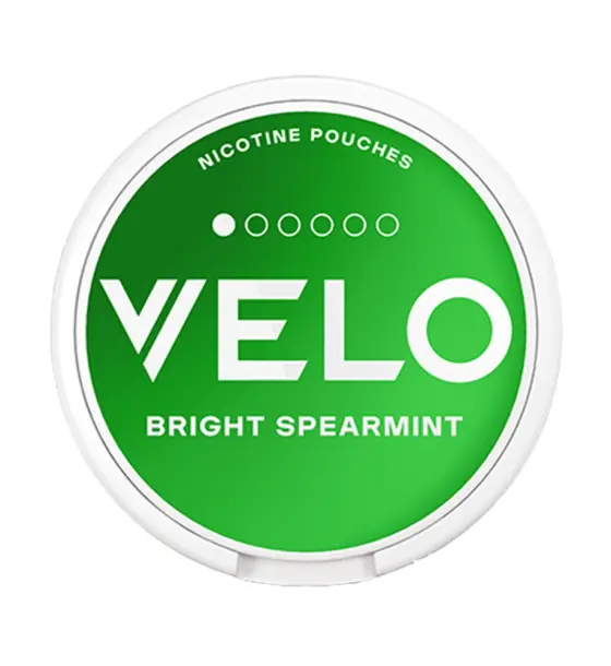 VELO Bright Spearmint Nicotine Pouches – 4mg