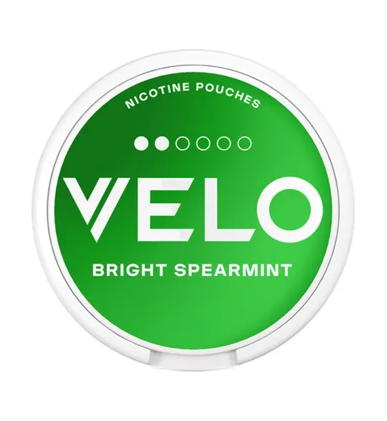 VELO Bright Spearmint Nicotine Pouches – 6mg