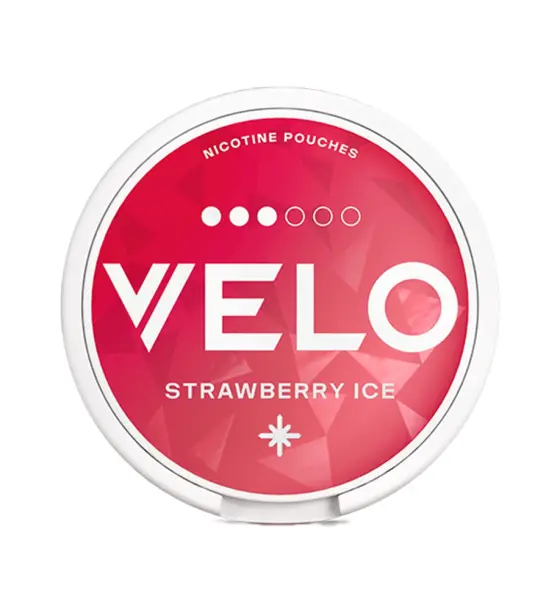 VELO Strawberry Ice Nicotine Pouches – 10mg