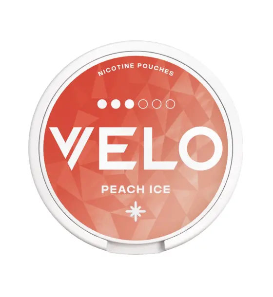 VELO Peach Ice Nicotine Pouches – 10mg