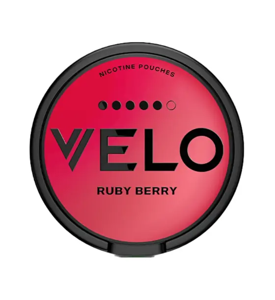 VELO Ruby Berry Nicotine Pouches – 14mg
