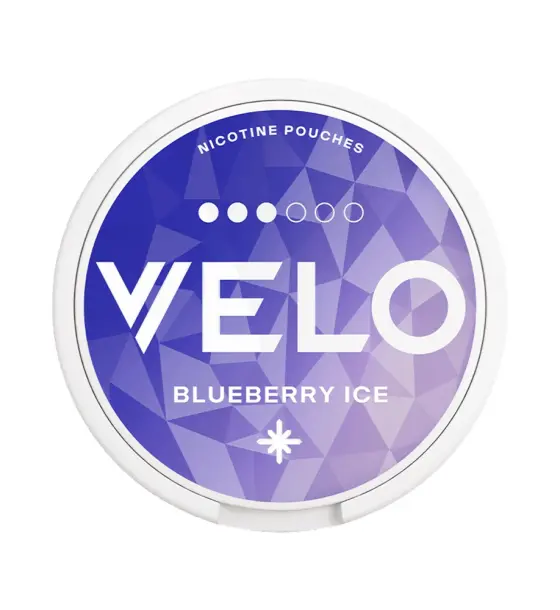 VELO Blueberry Ice Nicotine Pouches – 8mg