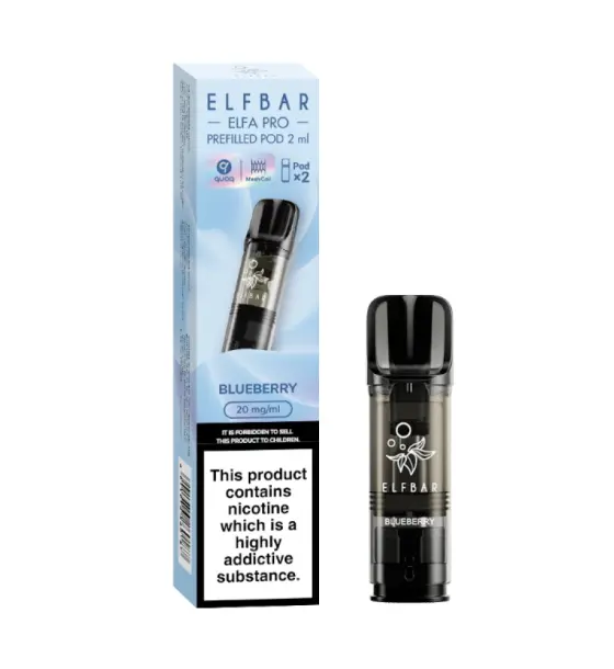 Elf Bar ELFA Pro Blueberry Prefilled Pod Kit – 20mg