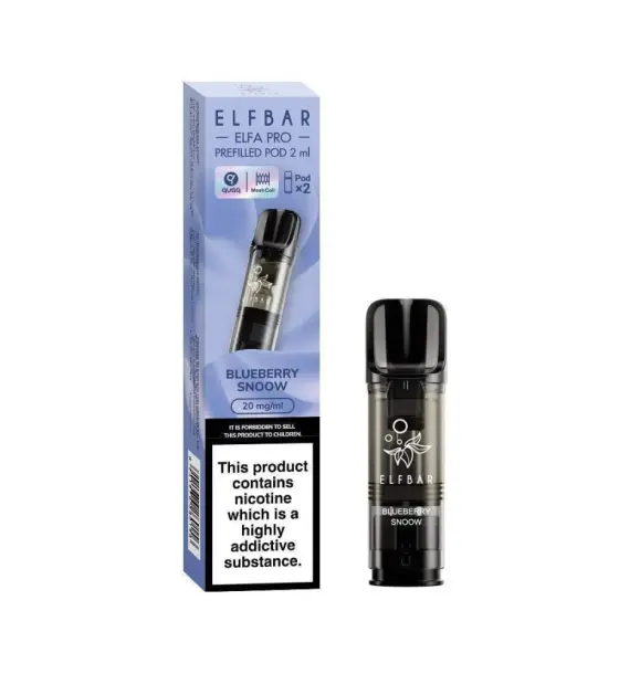 Elf Bar ELFA Pro Blueberry Snoow Prefilled Pod Kit – 20mg