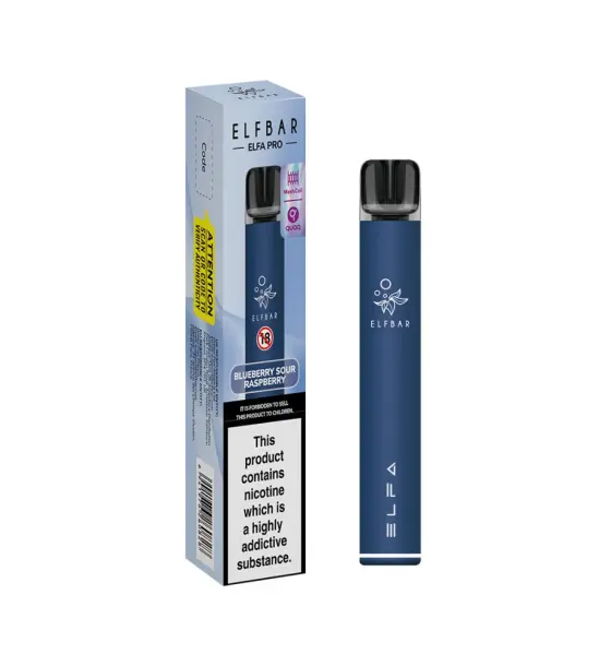 Elf Bar ELFA Pro Blueberry Sour Raspberry Prefilled Pod Kit – 20mg