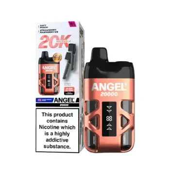 Vapes Bars Angel 20K Coral Edition Juicy Peach / Strawberry Raspberry Ice Kit – 20mg