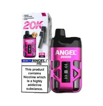 Vapes Bars Angel 20K Pink Edition Berry Lemonade / Strawberry Kiwi Kit – 20mg
