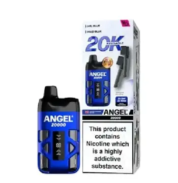 Vapes Bars Angel 20K Blue Edition Mr Blue / Mad Blue Kit – 20mg