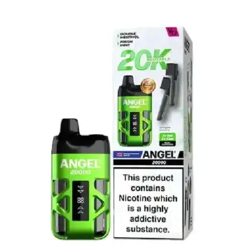 Vapes Bars Angel 20K Green Edition Double Menthol / Fresh Mint Kit – 20mg