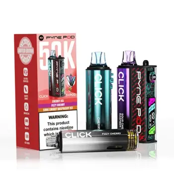 Pyne Pod Click 50K Cherry Edition (3 Flavours) Kit – 20mg