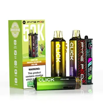 Pyne Pod Click 50K Lime Edition (3 Flavours) Kit – 20mg